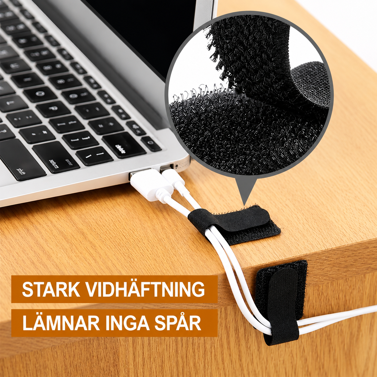 Återanvändbara kabelbindare nylon