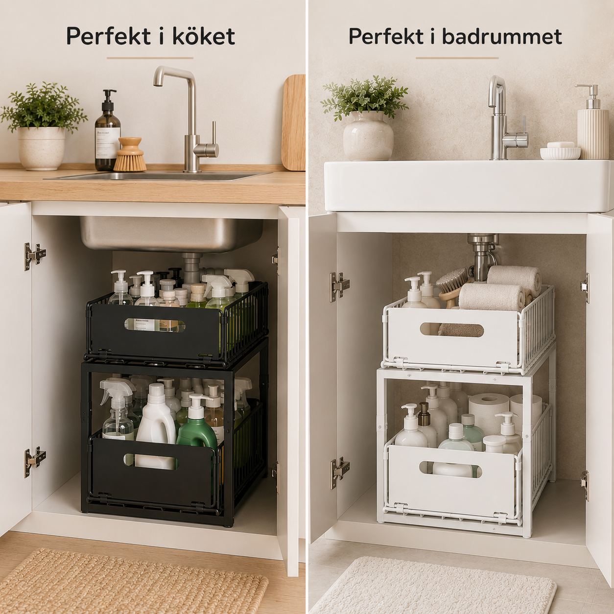KlokHem DuoSlide™ – Premium Organisatör